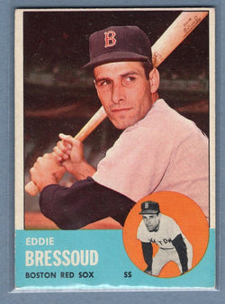 1963 Topps #188 Eddie Bressoud EX-MT Set Break