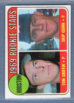 1969 Topps #614 Astros Rookies EX  GO661