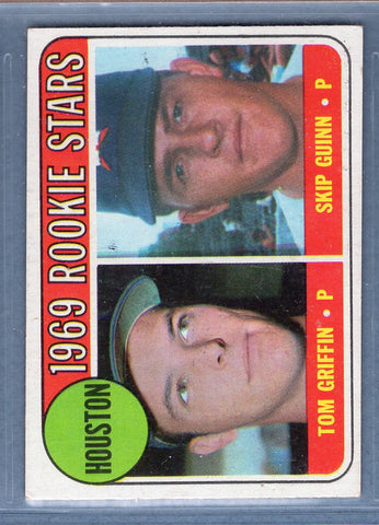 1969 Topps #614 Astros Rookies EX  GO661