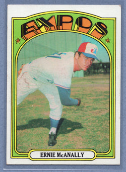 1972 Topps #58 Ernie McAnally Ex-Nm