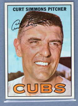 1967 Topps #39 Curt Simmons EX-MT   GO440