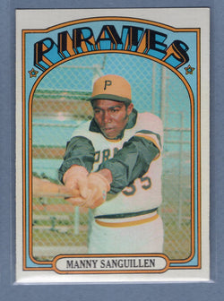 1972 Topps #60 Manny Sanguillen EX-MT   GO311