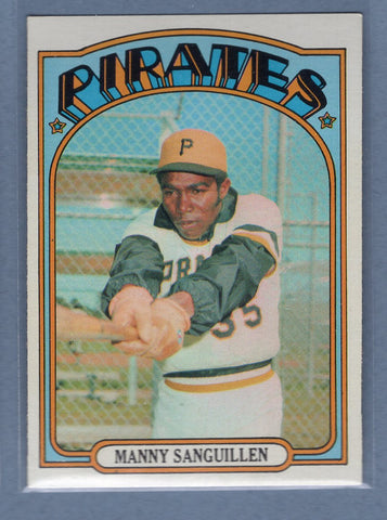 1972 Topps #60 Manny Sanguillen EX-MT   GO311