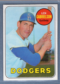 1969 Topps #615 Len Gabrielson EX-MT  GO661