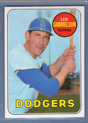 1969 Topps #615 Len Gabrielson EX-MT  GO661
