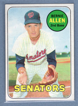 1969 Topps #27 Bernie Allen EX  GO850