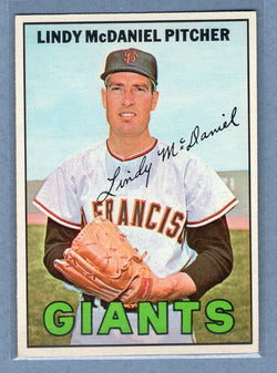 1967 Topps #46 Lindy McDaniel (c) EX-MT   GO340