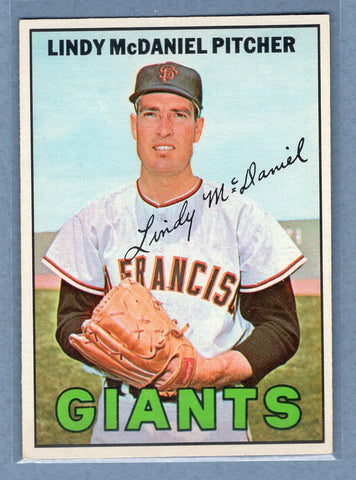 1967 Topps #46 Lindy McDaniel (c) EX-MT   GO340