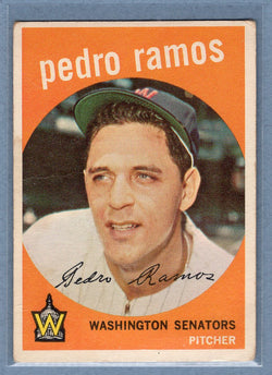 1959 Topps #78 Pedro Ramos VG   GO410