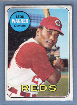 1969 Topps #187 Leon Wagner (mk) (b) VG  GO577