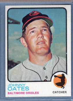 1973 Topps #9 Johnny Oates  (b) EX-MT  GO669