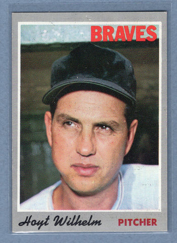 1970 Topps #17 Hoyt Wilhelm (HOF)  (c) EX  GO900