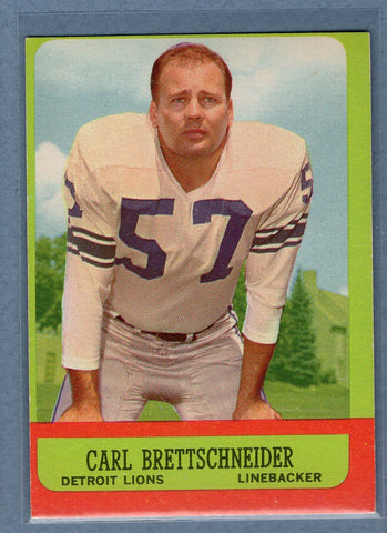 1963 Topps #31 Carl Brettschneider EX-MT  GO141