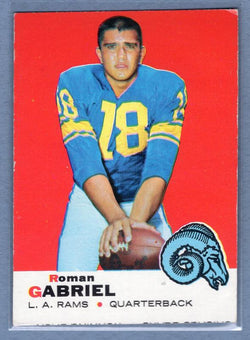 1969 Topps #125 Roman Gabriel EX-MT  Set Break GO263