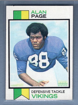 1973 Topps #30 Alan Page (HOF) NM   GO355