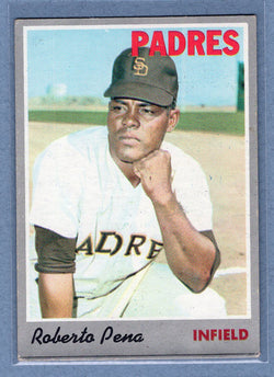 1970 Topps #44 Roberto Pena  EX  GO695