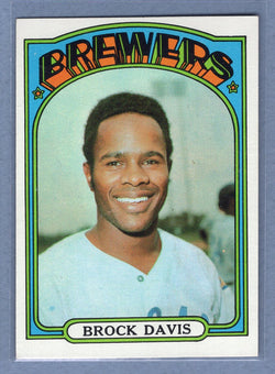 1972 Topps #161 Brock Davis  EX   BL01