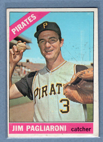 1966 Topps #33 Jim Pagliaroni (st) (a) VG  GO470