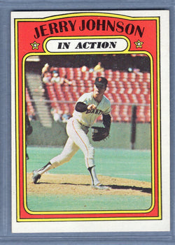 1972 Topps #36 Jerry Johnson IA EX-MT   GO464