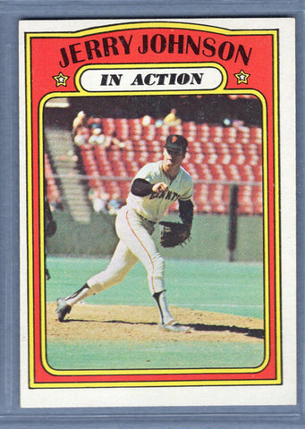 1972 Topps #36 Jerry Johnson IA EX-MT   GO464