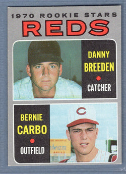 1970 Topps #36 Reds Rookies (Danny Breeden)  EX-MT  SB2