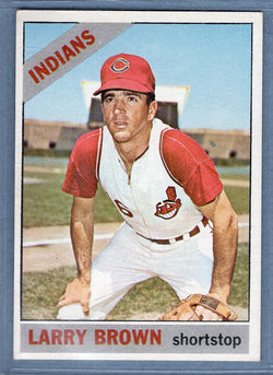 1966 Topps #16 Larry Brown VG  GO368