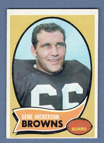 1970 Topps #233 Gene Hickerson (HOF) EX   GO121