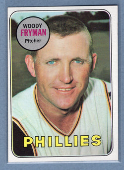 1969 Topps #51 Woody Fryman EX-MT  GO350