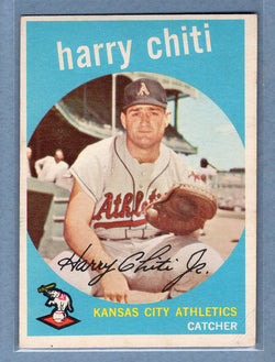 1959 Topps #79 Harry Chiti VG   GO410