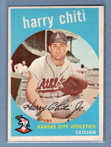 1959 Topps #79 Harry Chiti VG   GO410