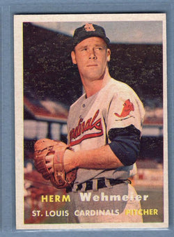 1957 Topps #81 Herm Wehmeier EX-MT  GO169