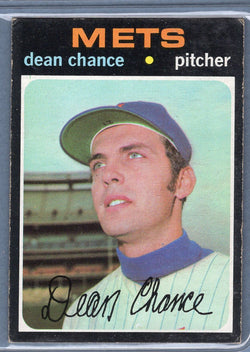 1971 Topps #36 Dean Chance  EX  SB1
