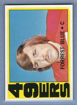 1972 Topps #38 Forrest Blue EX-MT  GO326