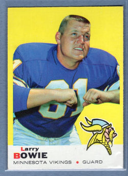 1969 Topps #126 Larry Bowie EX-MT  Set Break GO263