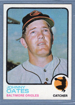 1973 Topps #9 Johnny Oates  (d) EX  GO669
