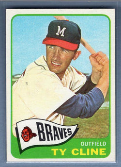 1965 Topps #63 Ty Cline EX  GO100