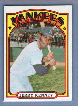 1972 Topps #158 Jerry Kenney  EX   BL01