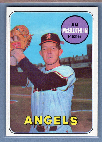 1969 Topps #386 Jim McGlothin EX-MT  GO645