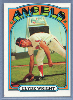 1972 Topps #55 Clyde Wright Ex-Nm