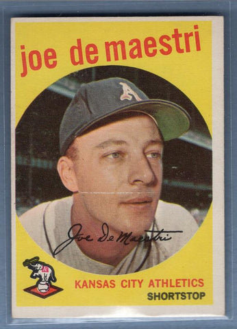 1959 Topps #64 Joe DeMaestri EX-MT High Grade Set Break B