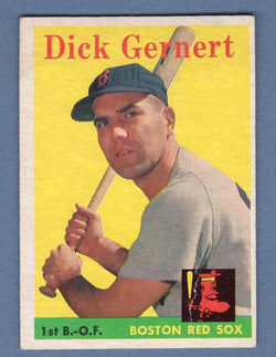 1958 Topps #38 Dick Gernert VG  GO495