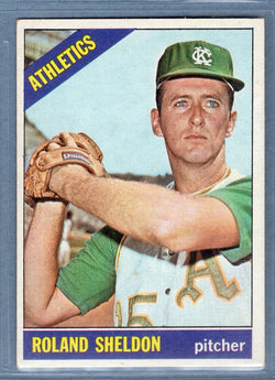 1966 Topps #18 Roland Sheldon VG-EX  GO368