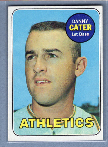 1969 Topps #44 Danny Cater EX-MT  GO477