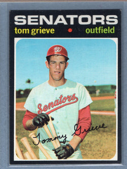 1971 Topps #167 Tom Grieve  (c) EX-MT  GO775