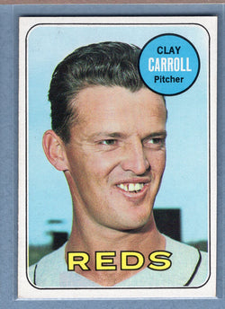 1969 Topps #26 Clay Carroll (c) EX-MT  GO700