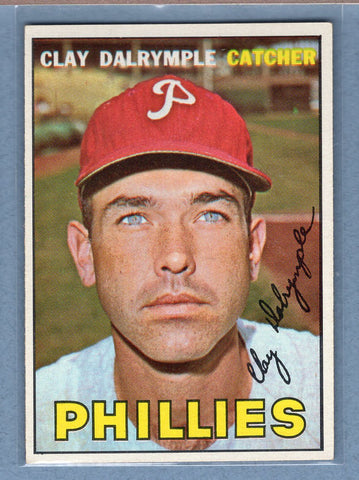 1967 Topps #53 Clay Dalyrmple  EX-MT   GO340
