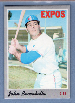 1970 Topps #19 John Boccabella  (b) EX-MT  GO900