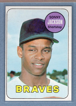 1969 Topps #53 Sonny Jackson EX-MT  GO350
