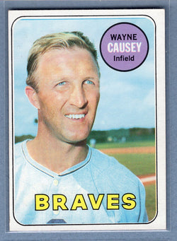 1969 Topps #33 Wayne Causey (b) EX-MT  GO602