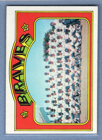 1972 Topps #21 Atlanta Braves (a) EX-MT  GO315